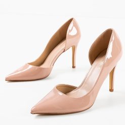 Pantofi cu toc Zayan Nude 4