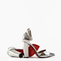 Pantofi dama Bakal Argintii 4