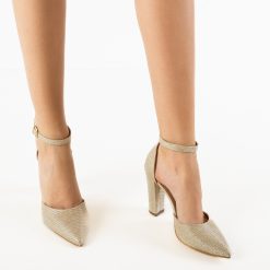 Pantofi dama Bakal Aurii 2-Pantofi cu toc-Pantofi cu toc