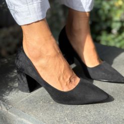 Pantofi dama Cordelia Negri-Pantofi cu toc-Pantofi cu toc