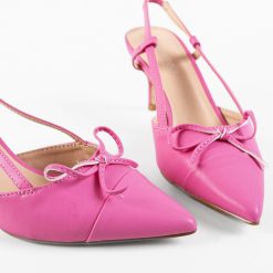 Pantofi dama Demin Roz 5