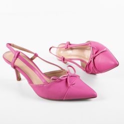 Pantofi dama Demin Roz 7
