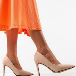 Pantofi dama Dominguez Bej 2