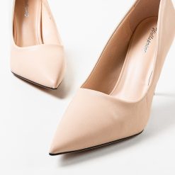 Pantofi dama Dominguez Bej 4