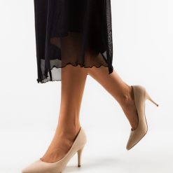 Pantofi dama Erife Bej 3