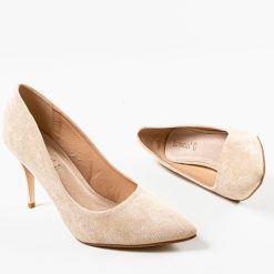 Pantofi dama Erife Bej 6