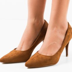 Pantofi dama Erife Camel 2