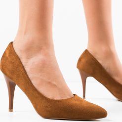 Pantofi dama Erife Camel 3