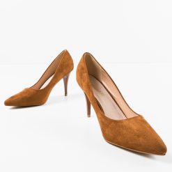 Pantofi dama Erife Camel 5