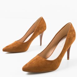 Pantofi dama Erife Camel 6