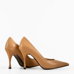 Pantofi dama Leuko Bej 4