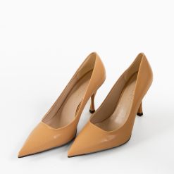 Pantofi dama Leuko Bej 5