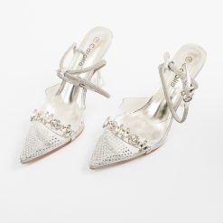 Pantofi dama Lind Argintii 3