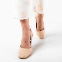 Pantofi dama Melia Bej 1