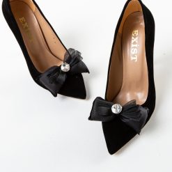 Pantofi dama Popley Negri 4