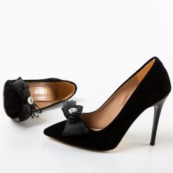 Pantofi dama Popley Negri 5