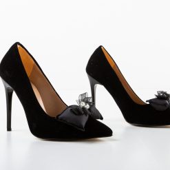 Pantofi dama Popley Negri 6