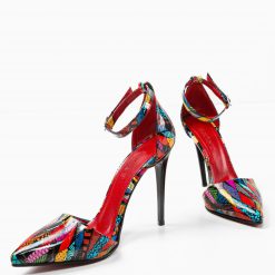 Pantofi dama Saloka Multi-Pantofi cu toc-Pantofi cu toc