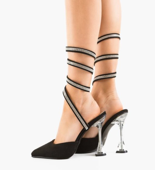 Pantofi dama Tamzin Negri-Pantofi cu toc-Pantofi cu toc