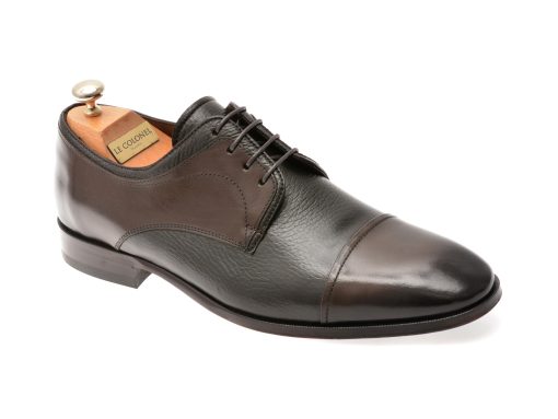 Pantofi eleganti LE COLONEL maro