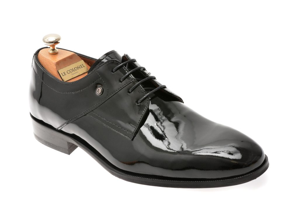 Pantofi eleganti LE COLONEL negri