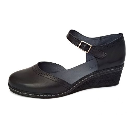 Pantofi piele naturala 242 negru-Pantofi-Pantofi