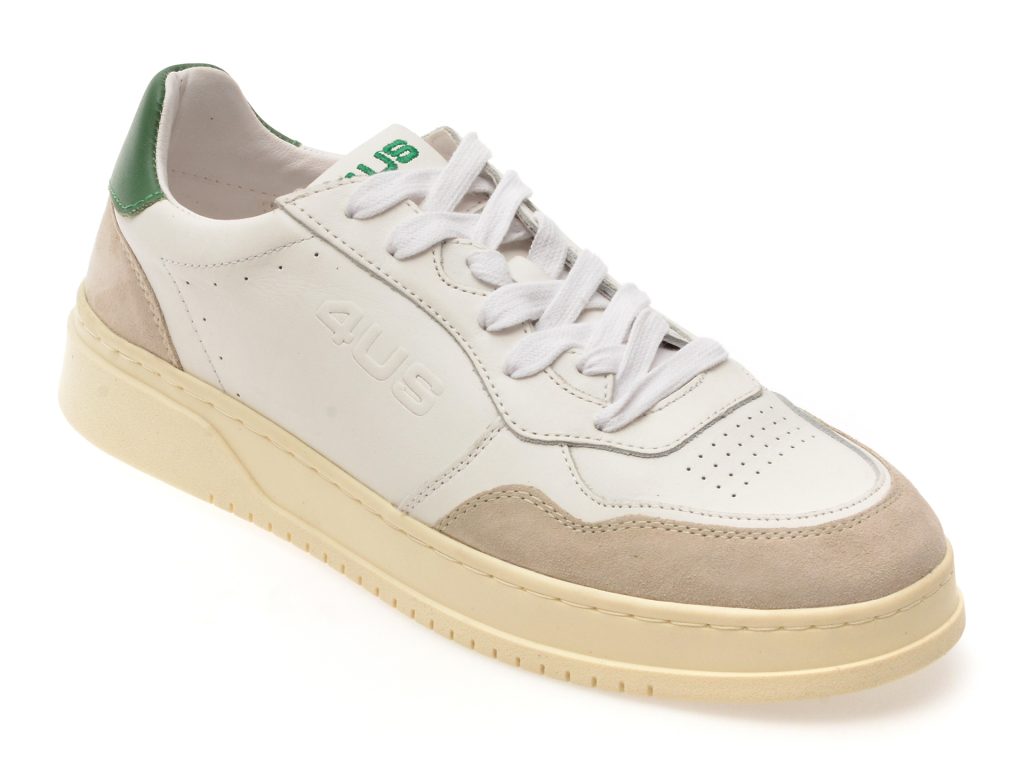 Pantofi sport 4US albi