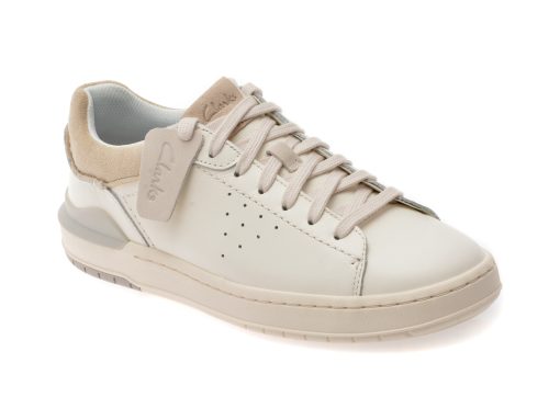 Pantofi sport CLARKS albi
