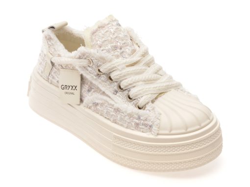 Pantofi sport GRYXX albi