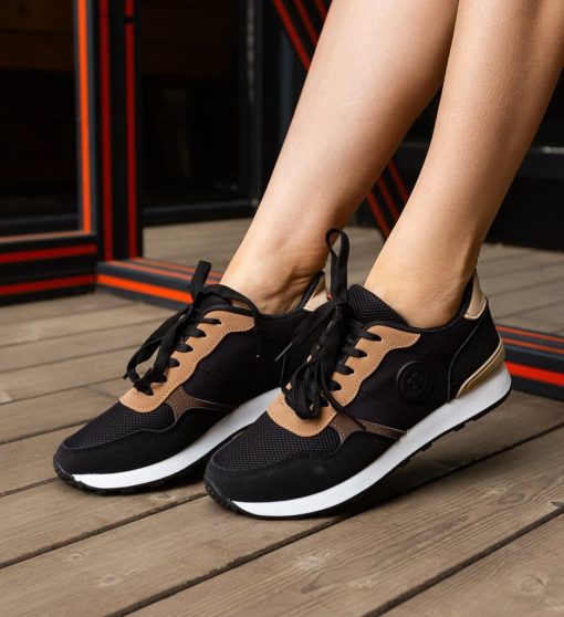 Pantofi sport Jolia Negri-Sport-Sport