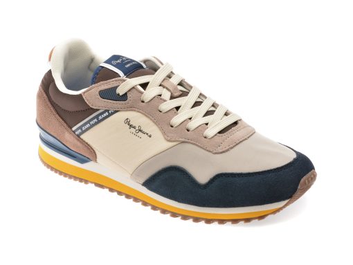 Pantofi sport PEPE JEANS bej