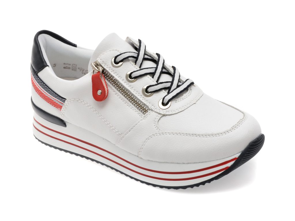 Pantofi sport REMONTE albi