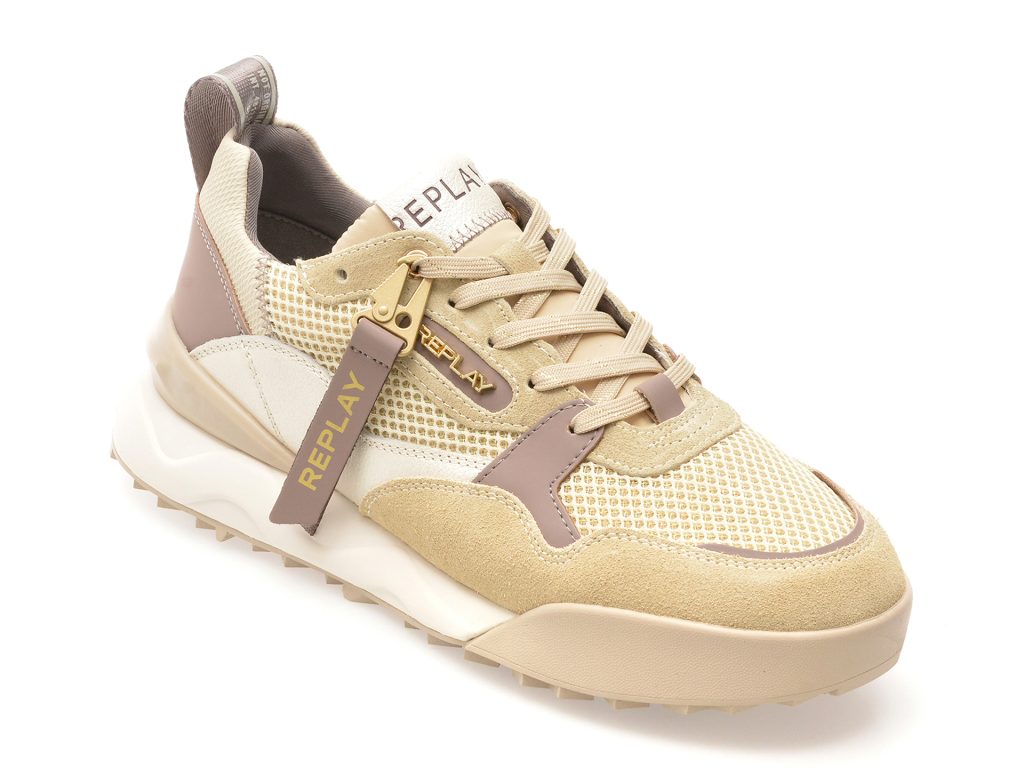 Pantofi sport REPLAY bej