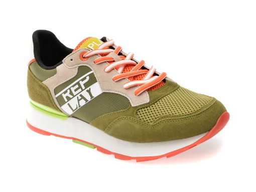 Pantofi sport REPLAY verzi