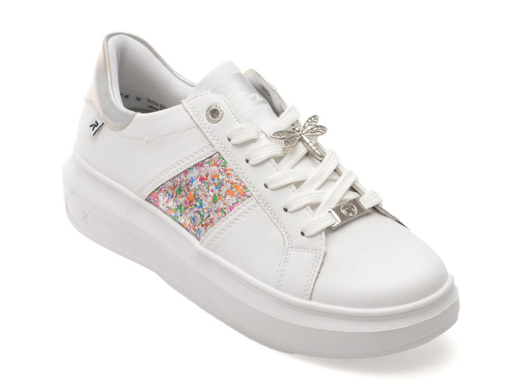 Pantofi sport RIEKER albi