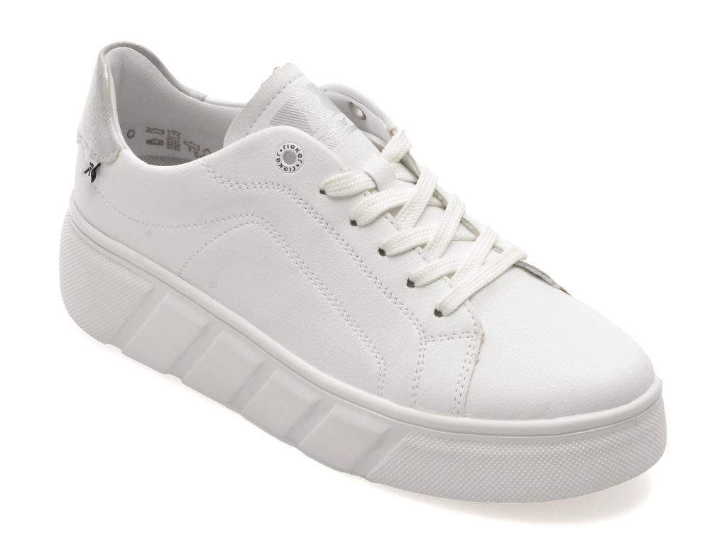 Pantofi sport RIEKER albi