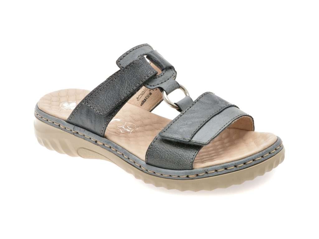 Papuci RIEKER bleumarin