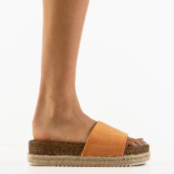 Papuci dama Andy Portocalii 3