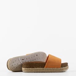 Papuci dama Andy Portocalii 5