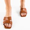 Papuci dama Chandra Camel-Sandale-Sandale