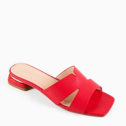 Papuci dama Chandra Rosii 5