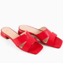 Papuci dama Chandra Rosii 6