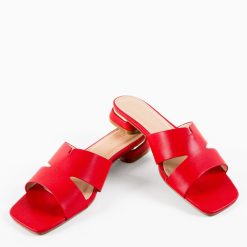 Papuci dama Chandra Rosii 7