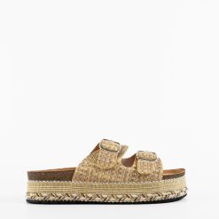 Papuci dama Miller Bej 3