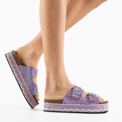 Papuci dama Miller Mov 2
