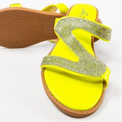 Papuci dama Preda Galbene 6