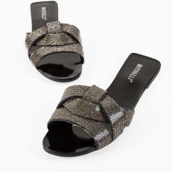 Papuci dama Roshio Negru 3