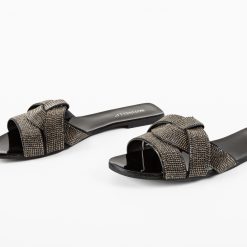 Papuci dama Roshio Negru 4