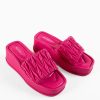 Papuci dama Torne Fuchsia-Sandale-Sandale