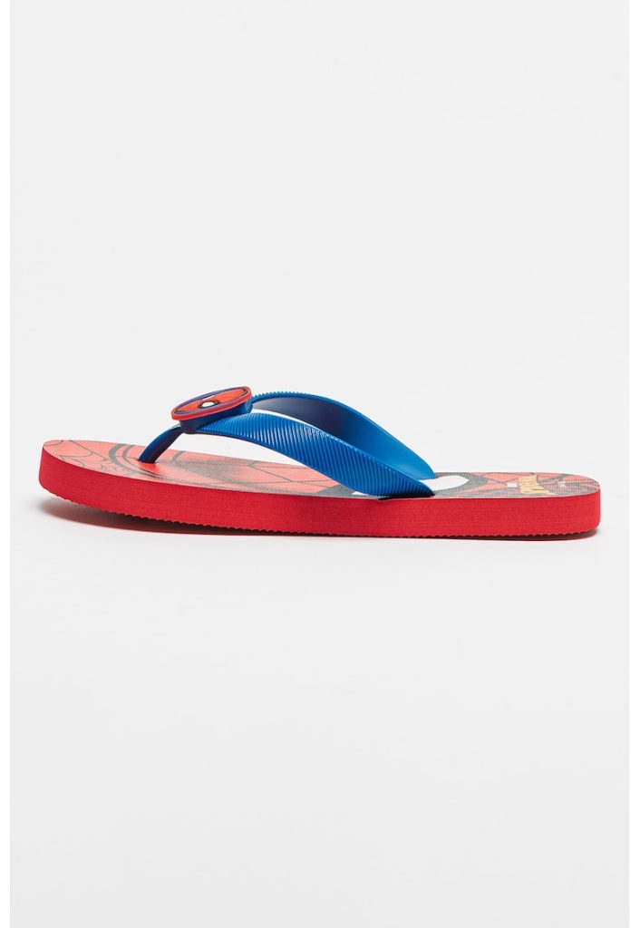 Papuci flip-flop cu tematica cu Spiderman-BAIETI/INCALTAMINTE/Papuci-INCALTAMINTE/Papuci